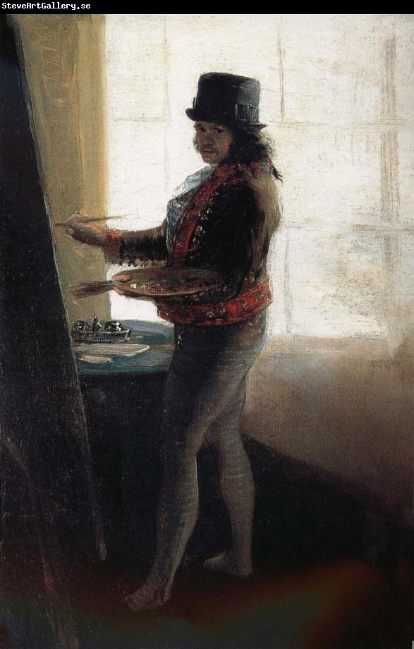 Francisco Goya Self-portrait in the Studio